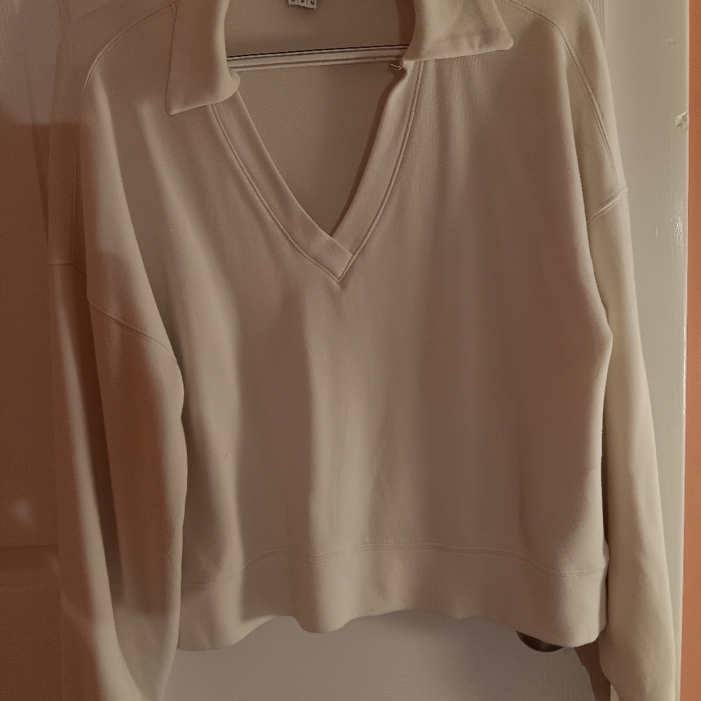 Womens beautiful cream shirt